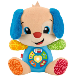 peluche interattivo fisher-price jfd26 ridi e impara cagnolino