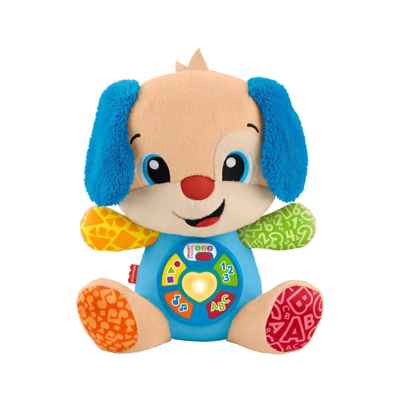 peluche interattivo fisher-price jfd26 ridi e impara cagnolino