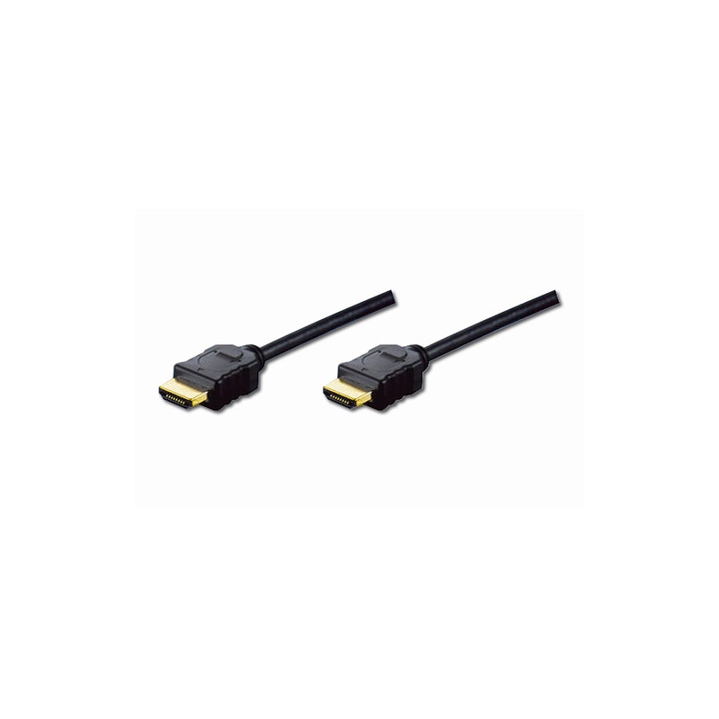 cavo hdmi m/m 5mt nero cat2, digitus [ak330114050s]