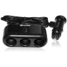 alimentatore da auto vakoss 3 prese 3a, dc 12v~24v nero [tp-3263ck]