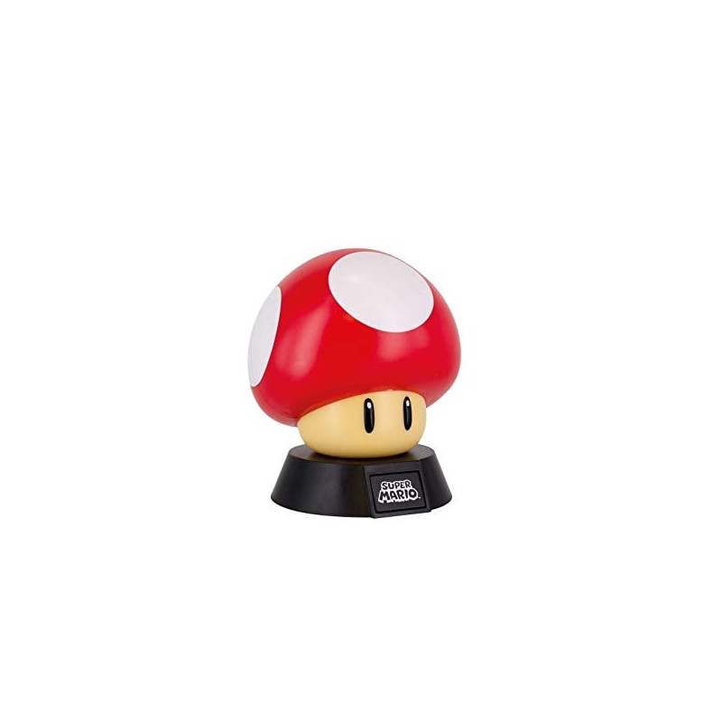 figura luminosa super mario mushroom icons