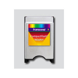 lettore di scheda adattatore transcend compactflash argento [ts0mcf2pc]