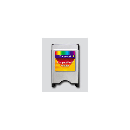 lettore di scheda adattatore transcend compactflash argento [ts0mcf2pc]