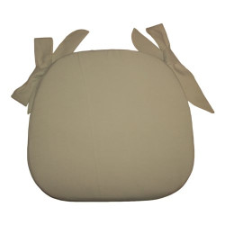 cuscino sagomato con lacci - ecru' - olibo'