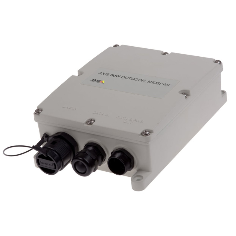 iniettore poe axis esterno 30w nero/grigio [01944-001]