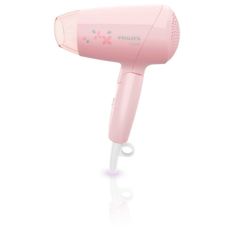 asciugacapelli philips essential care 1200w rosa [bhc010/00]
