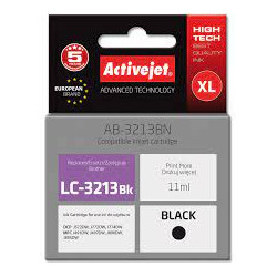cartuccia activejet per brother lc3213bk 11ml nero [ab-3213bn]