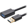 cavo estensione usb ugreen tipo-a a femm. 3.0 3m nero [30127]