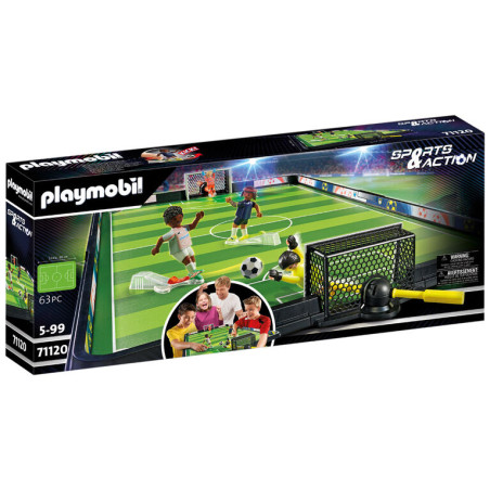 set da gioco playmobil sports & action - lo stadio di calcio