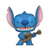 figurina funko disney stitch ukelele in vinile 10cm pop blu