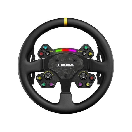 volante per controller moza racing rs v2 pelle 33cm [rs25]