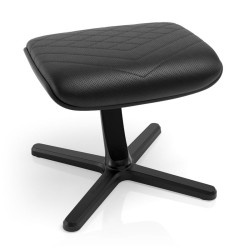 poggiapiedi noblechairs noble footrest 2 pu nero