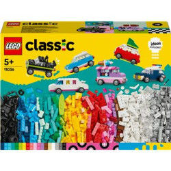 gioco da costruzione lego classic veicoli creativi multicolore [11036]