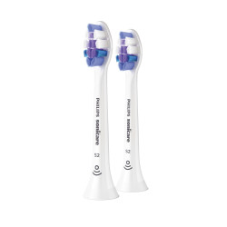 testine di ricambio spazzolino philips sonicare 2pz bianco [hx6052/10]