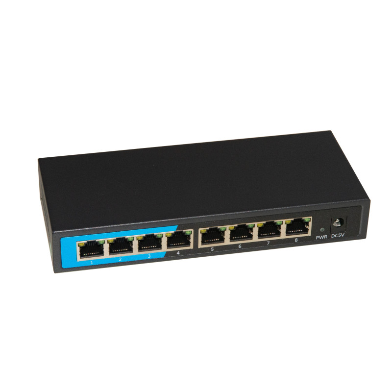 switch link lksw81 switch di rete 8xgigabit 10/100/1000 nero [lksw81]