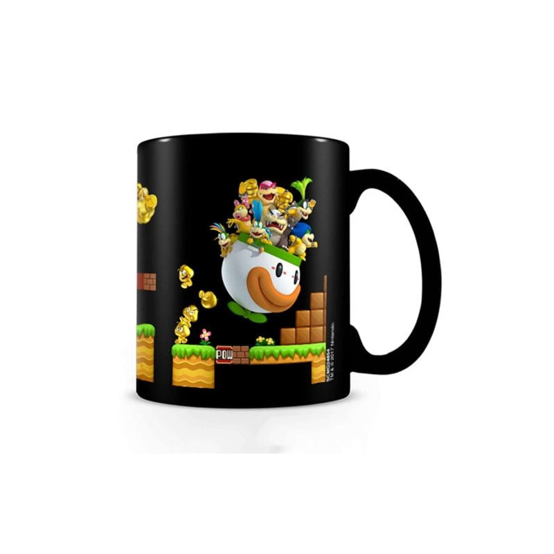tazza effetto termico pyramid international super mario bros corsa