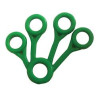 allenatore per dita qmed prodotto riabilitativo medio verde [drqm5a1eax]