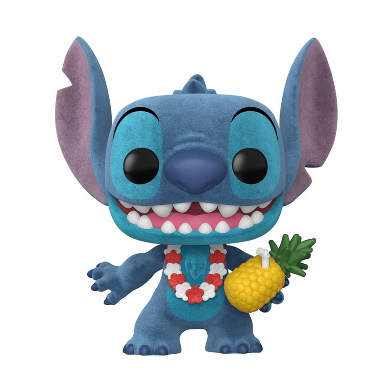 figurina funko lilo & stitch luau stitch floccato 10cm blu [1567]