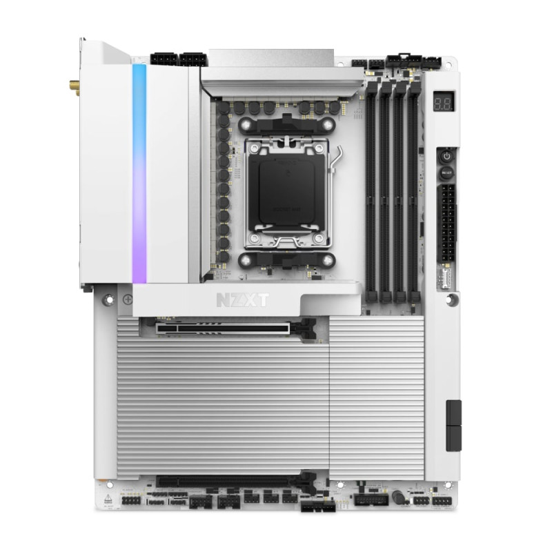 scheda madre amd nzxt n9 x870e am5 atx 4x ddr5 [n9-x87xt-w1]