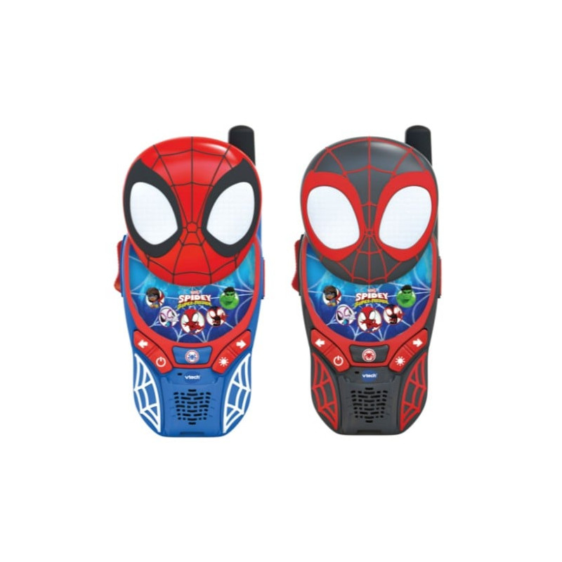 walkie-talkie vtech kiditalkie spidey ed i suoi super amici fino