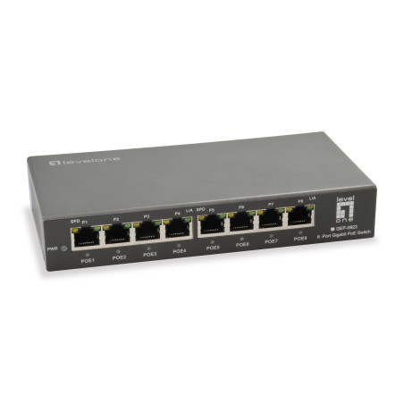 switch levelone gep-0823 non gestito 8 porte gigabit ethernet