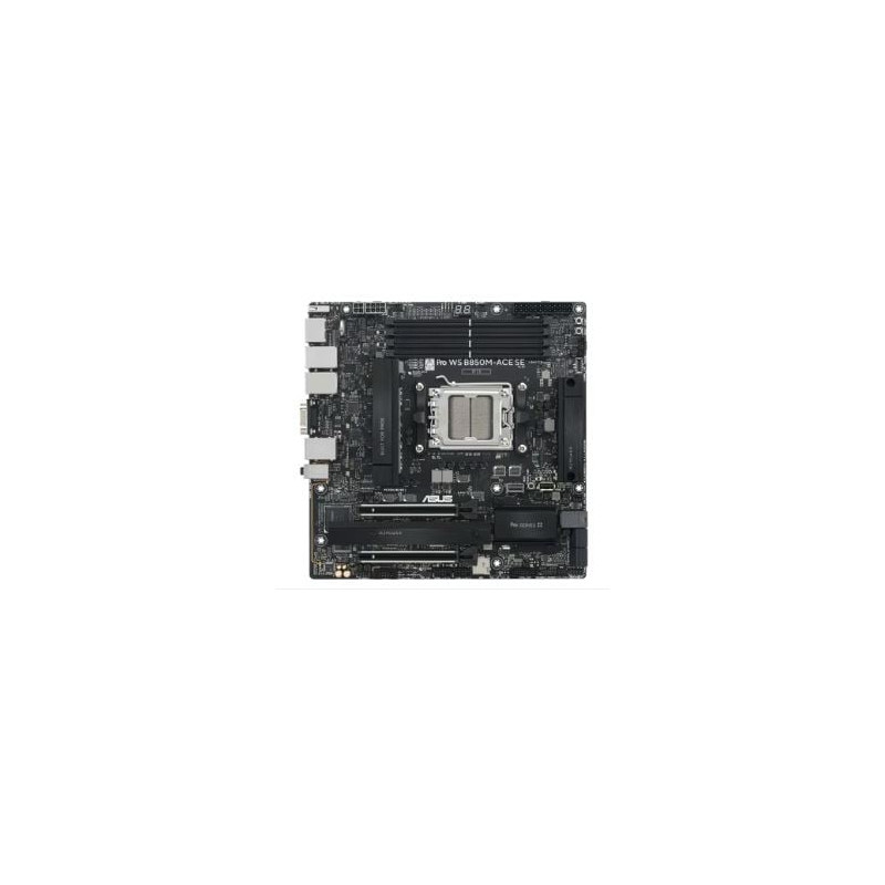 scheda madre asus pro ws b850m-ace se am5 atx 4xddr5 nero [90mb1mn0-m0eay0]