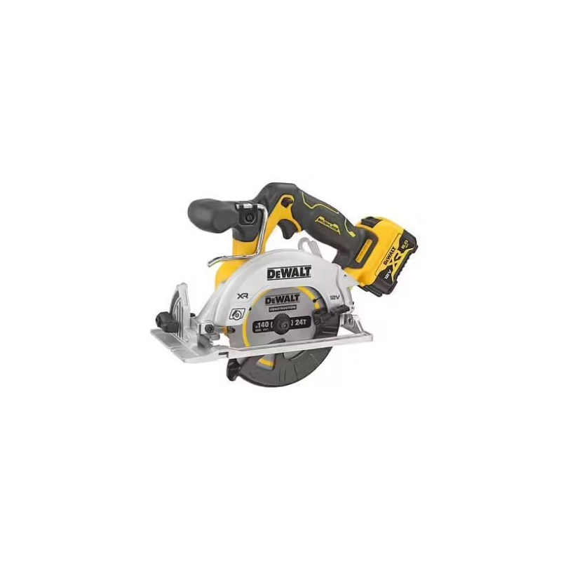 sega circolare dewalt dcs512p2 12v/140mm giallo/nero [dcs512p2-qw]