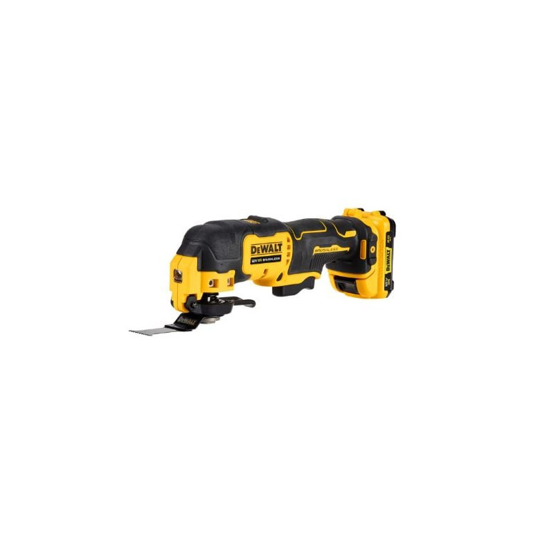 multiutensile dewalt dcs353d2 12v a batteria giallo/nero [dcs353d2-qw]