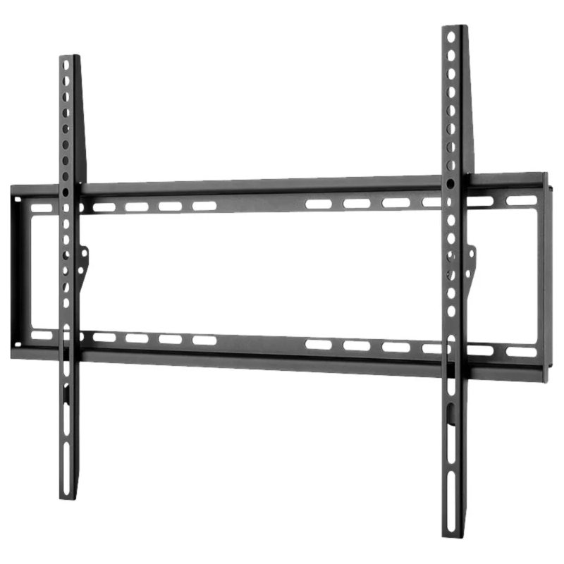 supporto tv goobay basic fisso l nero 37-70" da parete nero