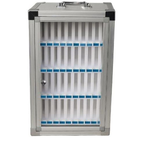 armadietto atlantis land per smartphone 36 slot e80-slk36 alluminio