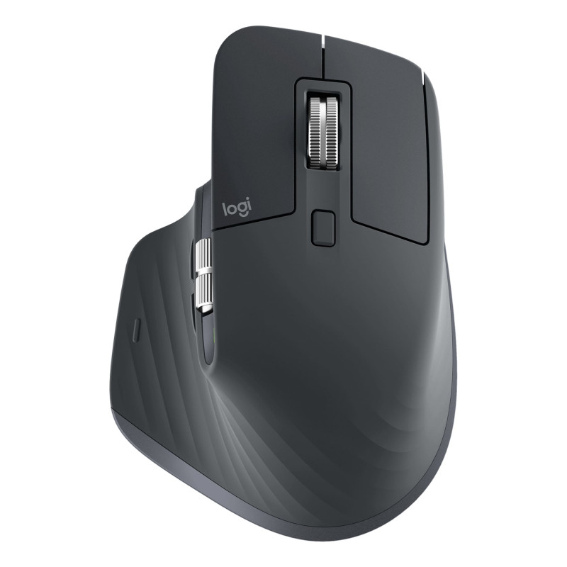 mouse logitech mx master 3s senza fili ottico 8000dpi grafite [910-007501]
