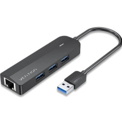 hub usb vention chnbb usb 3.0 5in1 5 gbps con adattatore di rete