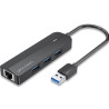 hub usb vention chnbb usb 3.0 5in1 5 gbps con adattatore di rete