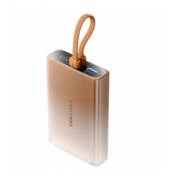 batteria portatile vention powerbank 10000mah marrone [fhzj0]