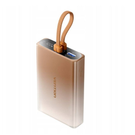 batteria portatile vention powerbank 10000mah marrone [fhzj0]
