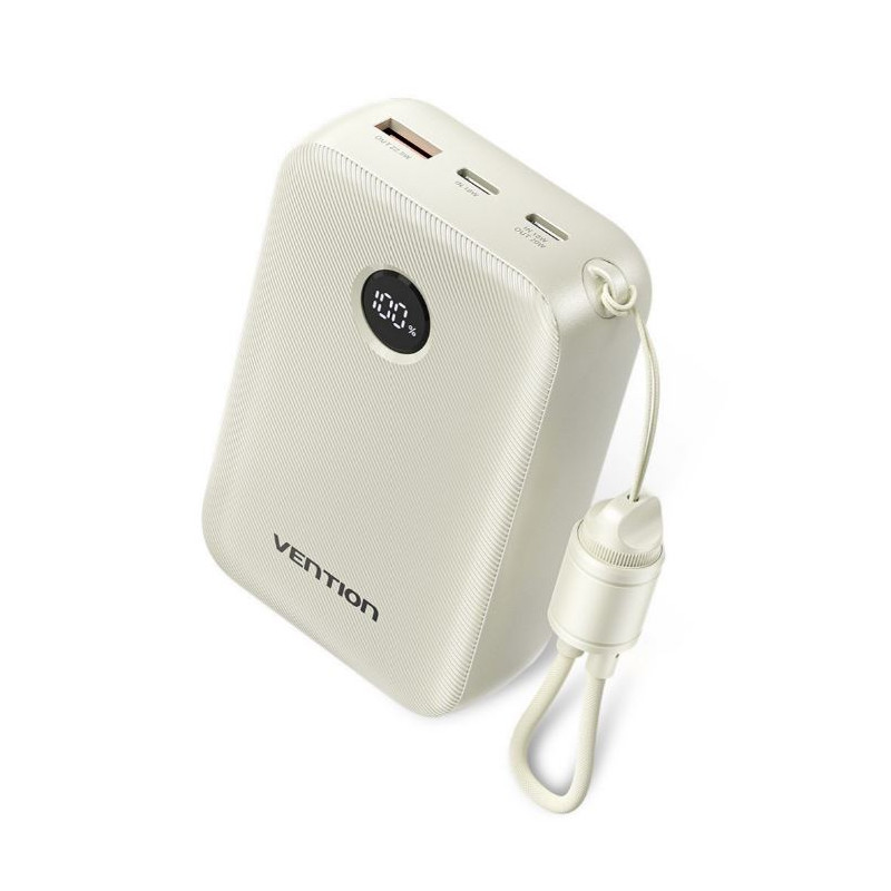 batteria portatile vention powerbank 20000mah beige [fkbn0-c]