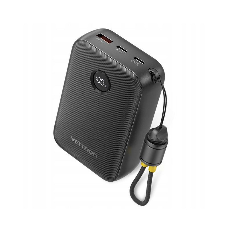 batteria portatile vention powerbank 20000mah nero [fkbb0-c]