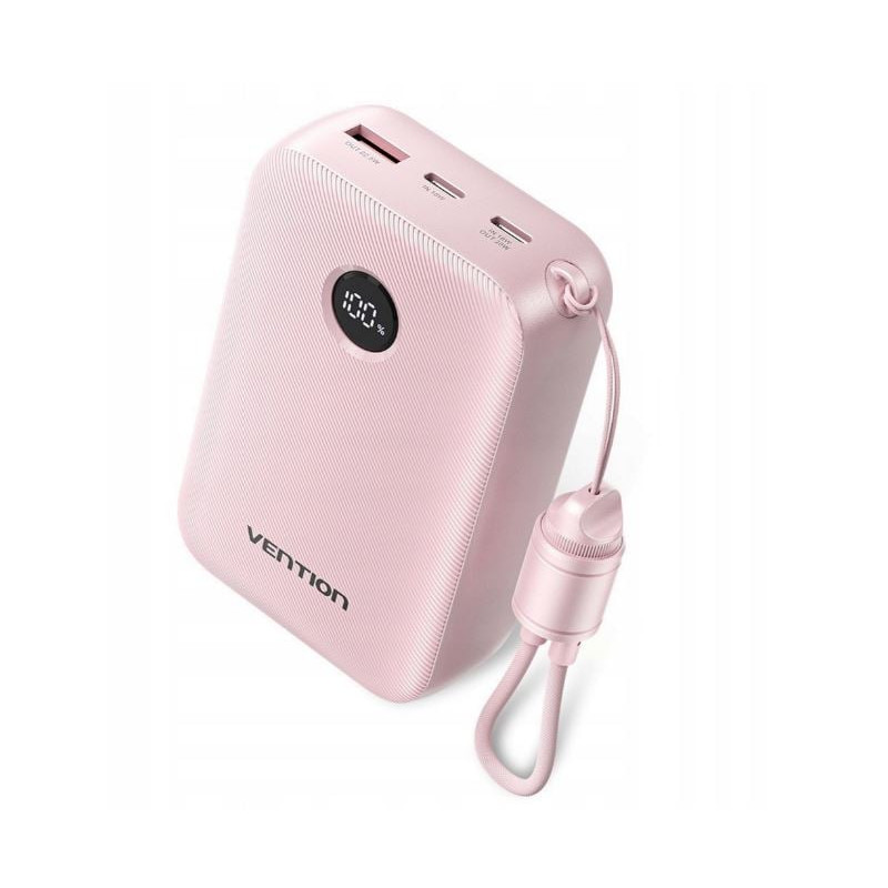 batteria portatile vention powerbank 20000mah rosa [fkbp0-c]