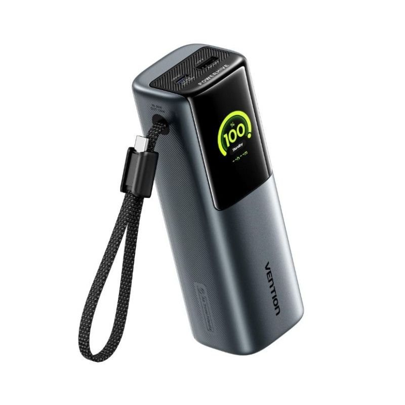 batteria portatile powerhive series powerbank 20000mah grigio [fkfh0]