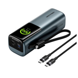 batteria portatile powerhive series powerbank 27000mah grigio [fkgh0]