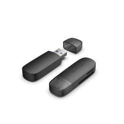 lettore schede di memoria vention clgb0 doppia usb 3.2 gen 1 nero