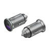 caricabatteria da auto vention 2 porte usb a+a grigio [fffh0]