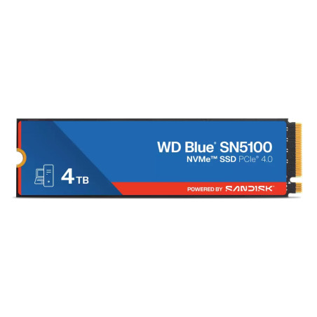 ssd 4tb western digital sn5100 wd blue m2 6900mb/s blu [wds400t5b0e-00cpe0]