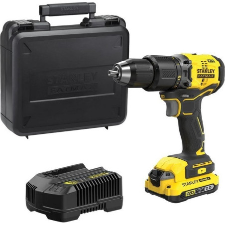 trapano avvitatore stanley sfmcd715d1k a batteria 18v 2ah giallo/nero
