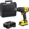 trapano avvitatore stanley sfmcd715d1k a batteria 18v 2ah giallo/nero