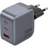 alimentatore da rete vention fexh0-eu gan 70w 1x usb-a +