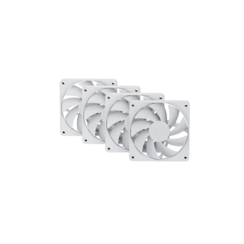 ventola 120x120 hyte fa12 pwm 4x 120mm bianco neve [fan-hyte-fa12-ww-4]