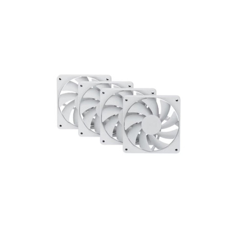 ventola 120x120 hyte fa12 pwm 4x 120mm bianco neve [fan-hyte-fa12-ww-4]