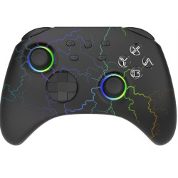 controller nintendo qubick per switch wireless rgb nero