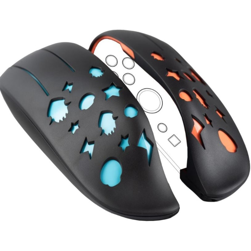 controller nintendo qubick joy con per switch 2 nero